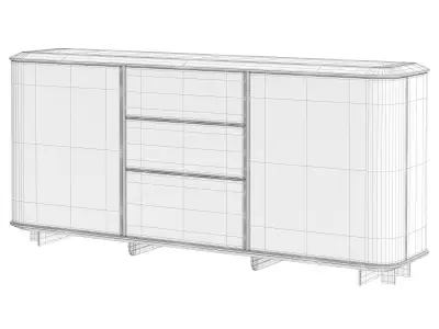  LOVE SIDEBOARD Low-poly 3D model