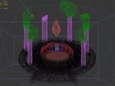 Rainbow City - Immortality Taiwan 01 3D model