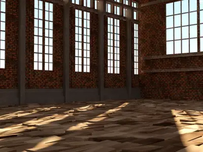 laos Warehouse 3D model