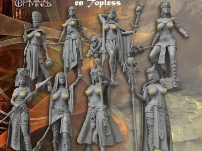 EGYPTIAN PHARAOHEN WARRIORS 3D print model