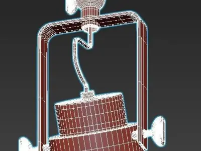 stilfort-neider three light track fixture 3D model