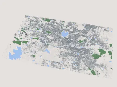 Hyderabad City India 3D model