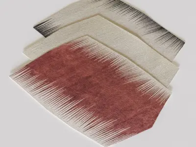 Peigne 2 Rug 3D model