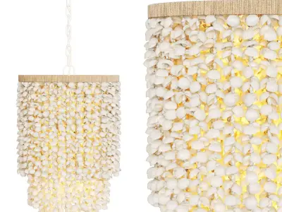 Chandelier Aptos Shell 3D model