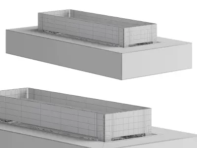 EcoSmart Fire Fireplace 3D model