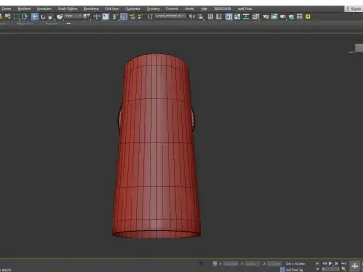 CYPRESS SMALL SCONCE Low-poly 3D model