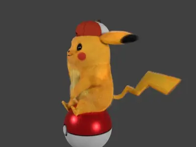 Pokemon Pikachu 3D model