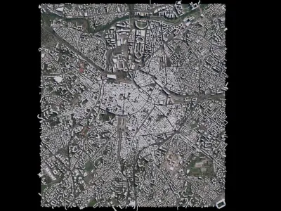 Montpellier - France 3D model
