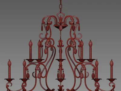 Silver Leaf Carlton 3D model