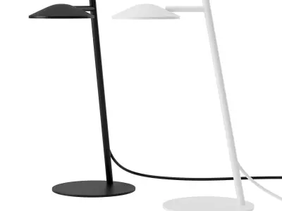 Circles and Rising Table Lamp by Millelumen 3D model