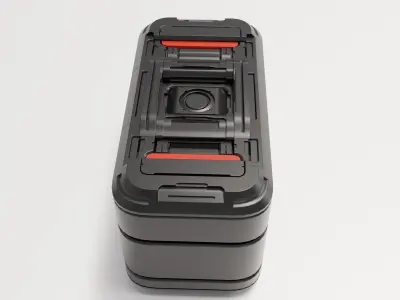 Sci-Fi Storage Crate 3D model