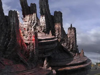 Mars Storm Tech Monolith 3 3D model