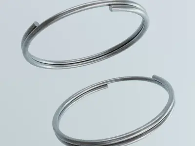 Key Ring Free 3D model