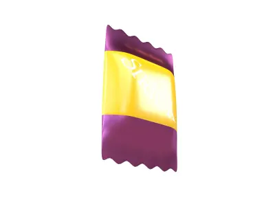 Cartoon Snack Package v1 003 Free low-poly 3D model