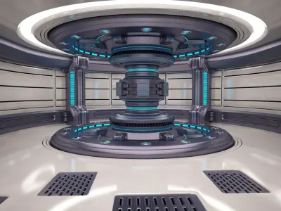 Energy Generator Room 3D model