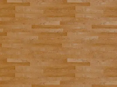 Natural Vertical-Plank Oak Parquet PBR Texture