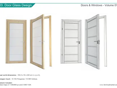 Doors and Windows Collection 3D model