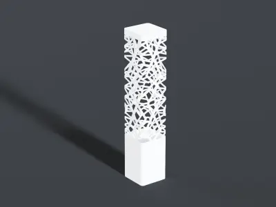 Outdoor birdsnest lamp original design Free 3D model