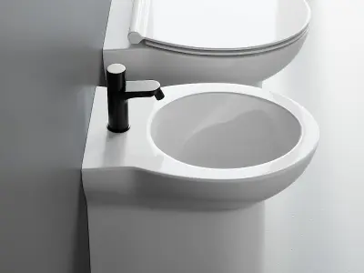 Azzurra Ceramica Fast WC 3D model