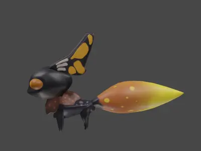 little legend Low-poly 3D model