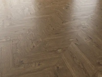  Parquet Oak Estate NEW Brushed set 4 3D model