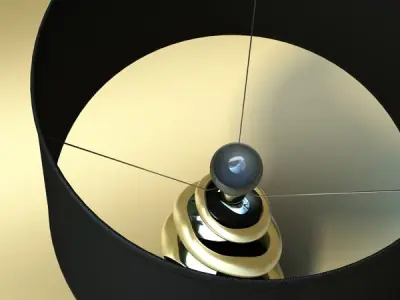 Modern Contempo Table Lamp 08 3D model