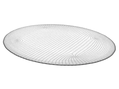Nilanda NI01 Oval Rug 3D model