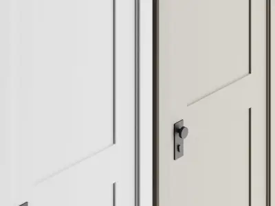 Interior doors 017 3D model