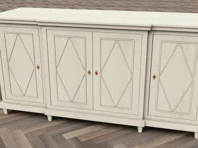 Cabinets Collection sideboard 3D Model Pack