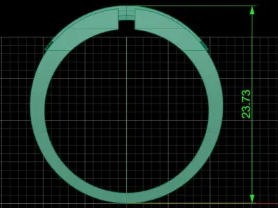 Jewelry ring 337 3D print model
