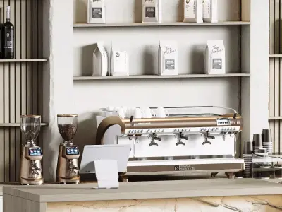 Coffee Bar 13 3D model