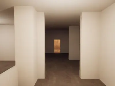 ApartmentLayout floor plan of room Free low-poly 3D model