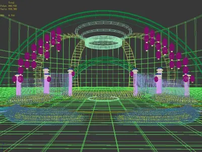 Carnival stage 42 3D model