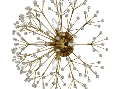 Dunkirk Wall Sconce Low-poly 3D model