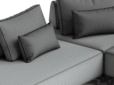 Fly Light Sofa Dema  Design G Gualtierotti 01 3D model