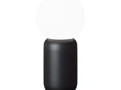 Andina table lamp black 3D model