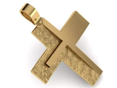 CROSS PENDANT CR22 3D print model