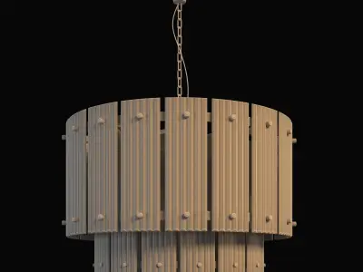 chandelier light 3D model