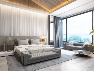 Hotel Bedroom  3D model