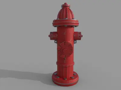 Fire Hydrant 3D model