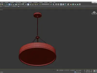 PEDESINA CHANDELIER Low-poly 3D model