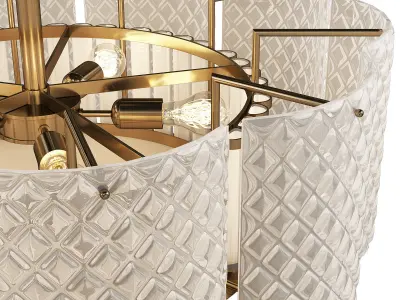 Beautiful Murano Frosted Low-poly 3D model