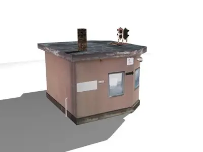 Scale house 3D model