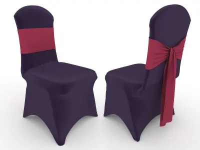 Collection Banquet Chair 21 3D Model Pack