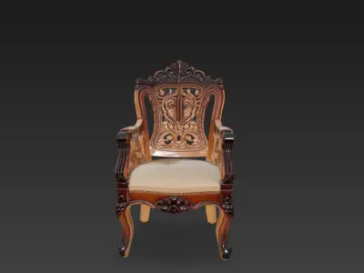 nostalgic chair 3D model