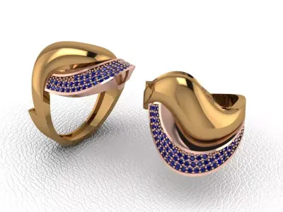 light gram ring-41 3D print model