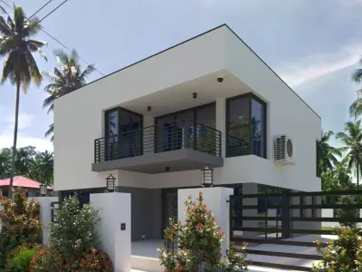 Exterior Model with Realistic Lighting 3D model