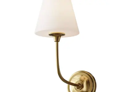 Modern Charleston Bath Sconce 3D model