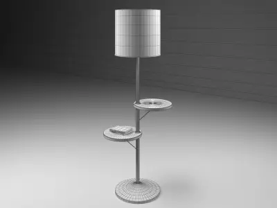 Floor lamp model 3D model