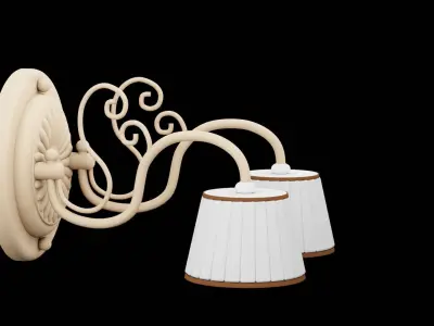 Wall Lamp Furniture 3D model purchase